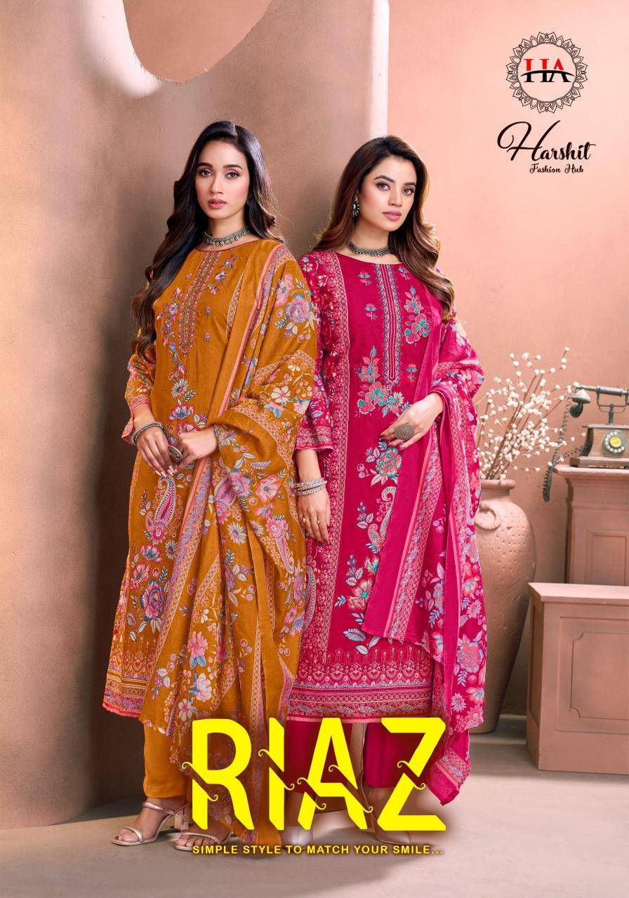 Alok suit riaz Unstitched dress materials